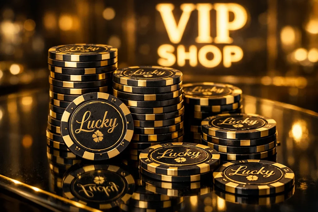 LuckyGames Lucky Coins VIP Shop